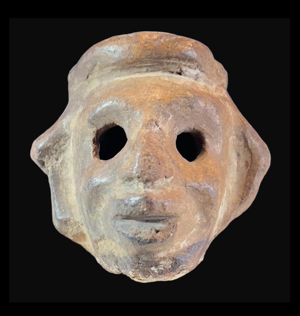 Middle Pre-Classic Period (Pre-Columbian) Tlatilco Miniature Monkey Mask (1 of 3)