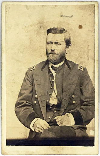 Rare Ulysses S Grant Cdv Photograph