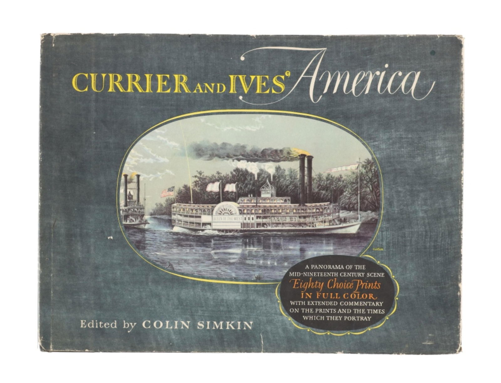 First Edition of CURRIER AND IVES' AMERICA