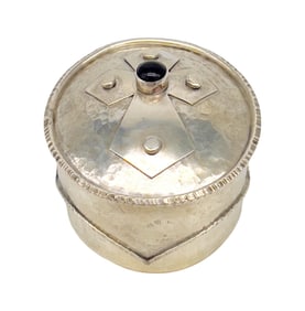 Edward Tomlin Sterling Silver Lidded Box