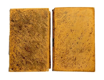 Antique 19th c. 2v. Set SACRED HISTORY: OR THE HISTORICAL PART OF THE HOLY SCRIPTURES By Thomas