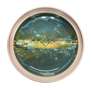 Timothy Weber Hand Thrown & Glazed Pottery Bowl