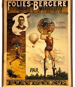 Folies-Bergere Circus Poster