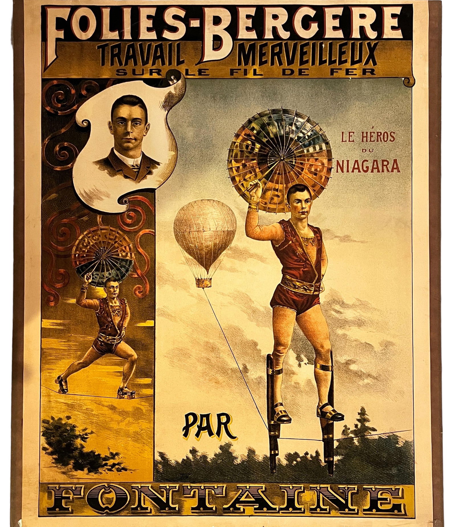 Folies-Bergere Circus Poster (1 of 1)