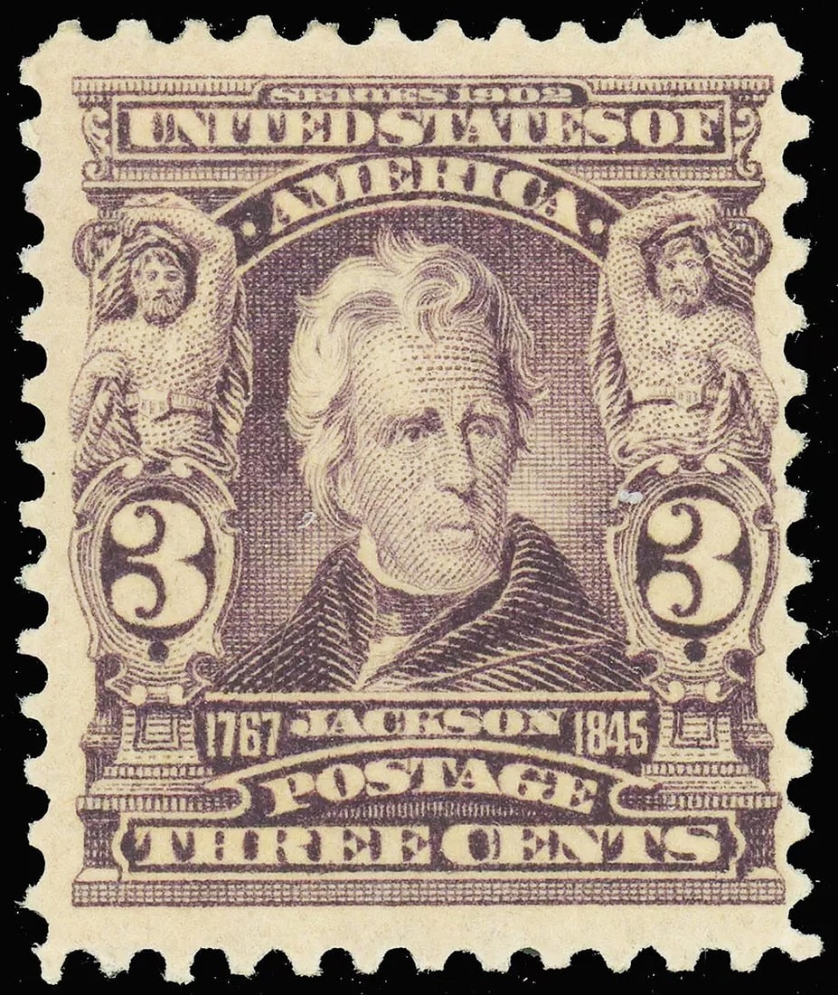 Antique U.S. Scott #302 Mint Jackson 3? Stamp (1902) (1 of 1)