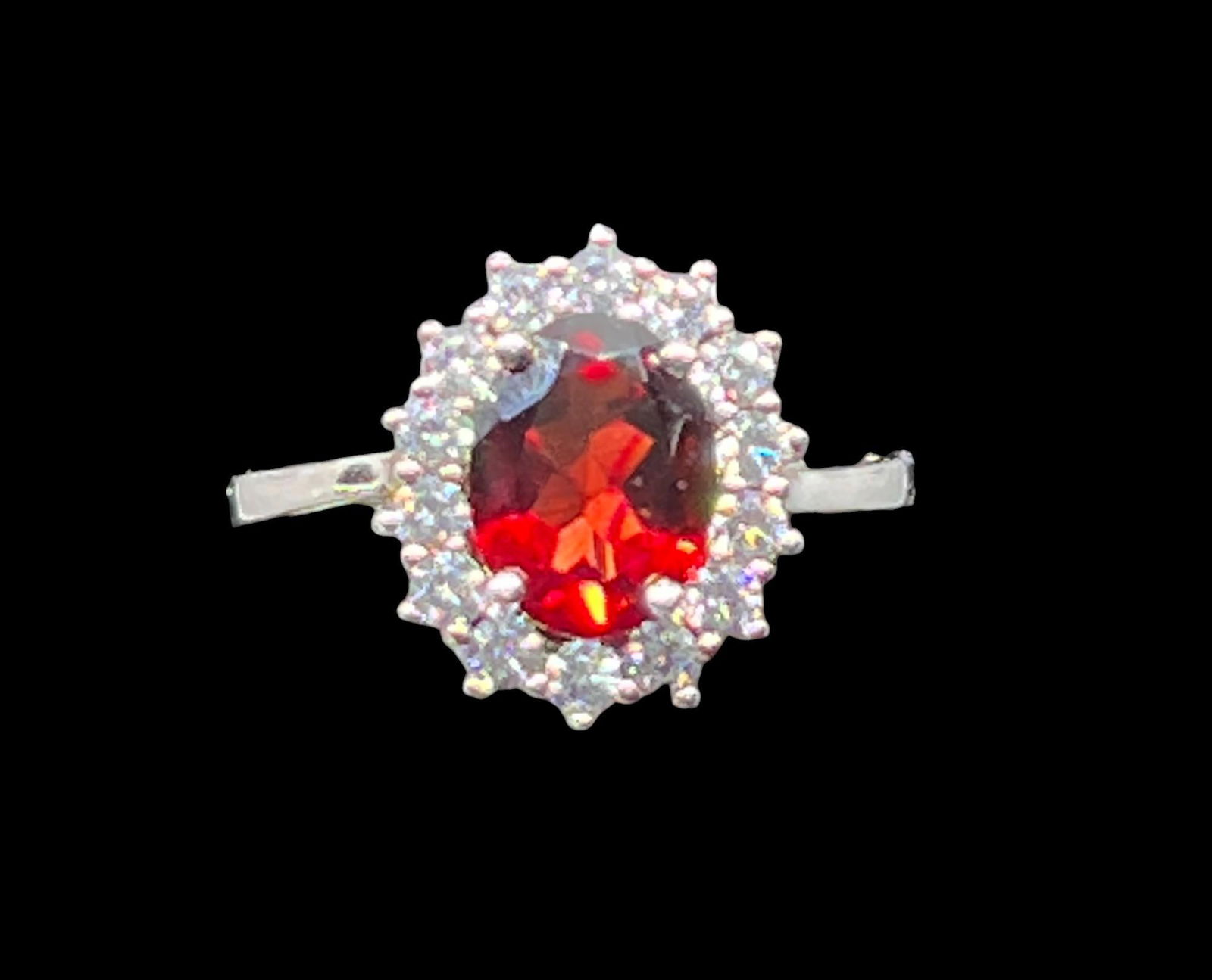 Estate Karur Indian Ruby & Diamond Ring (1 of 5)