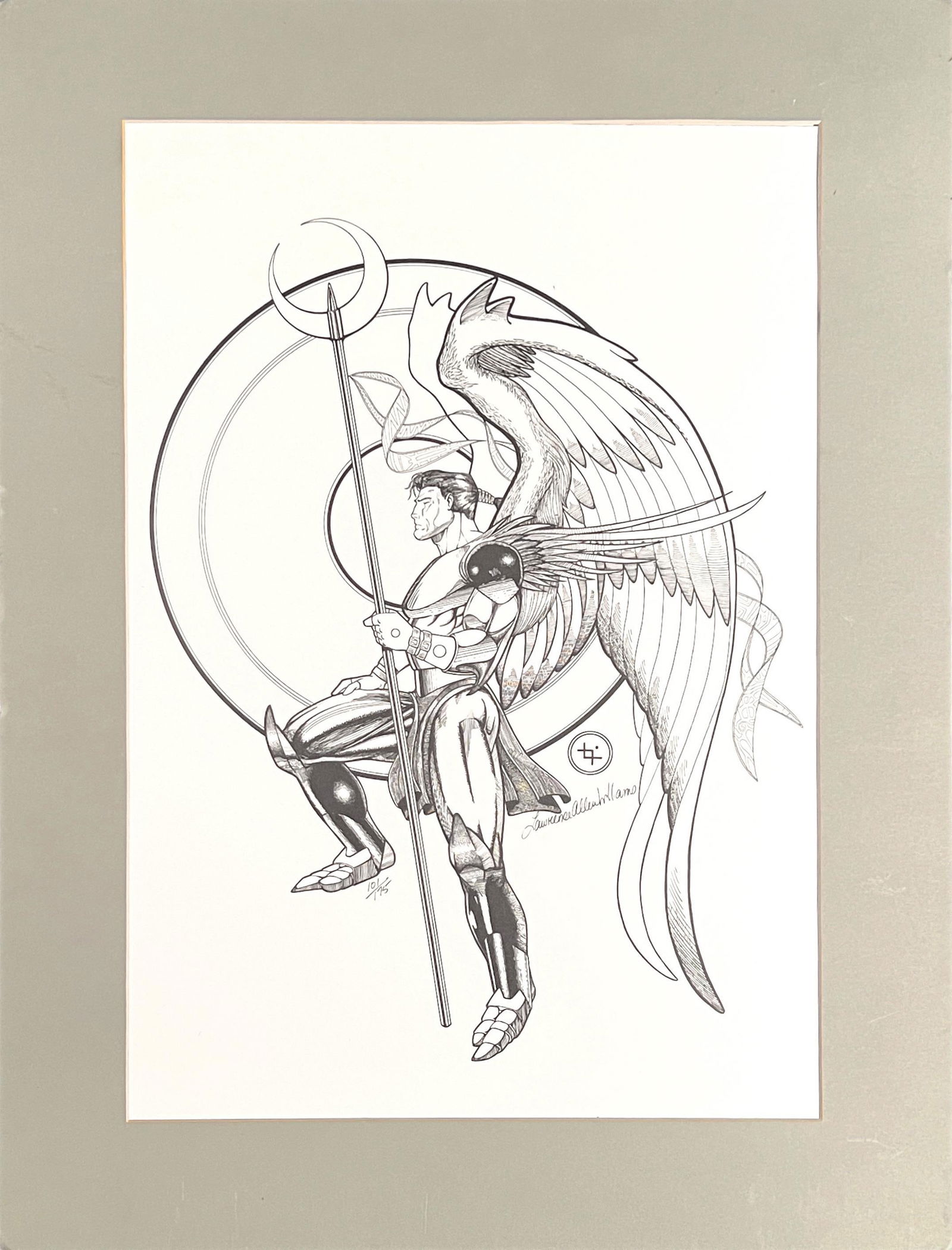 Rare Signed Limited Edition by Lawrence Allen Williams LIGHTBRINGER (1 of 3)