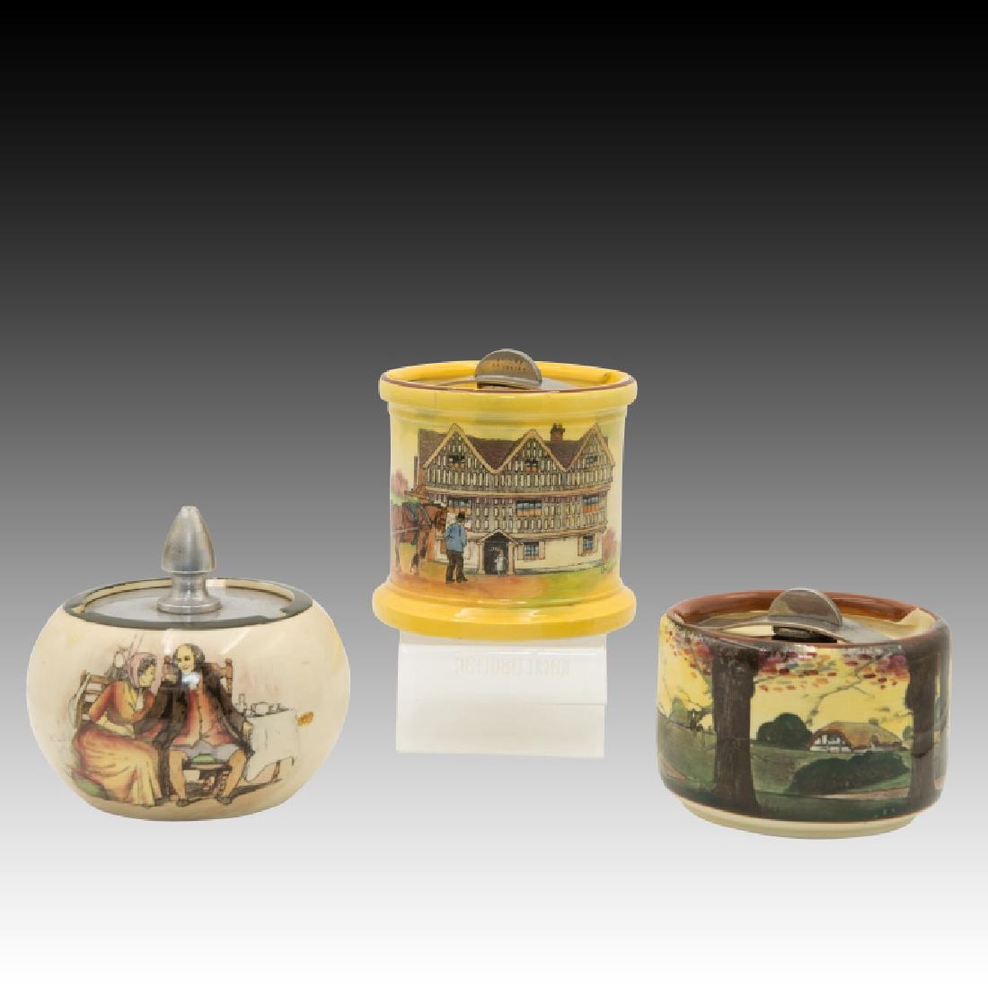 3 Royal Doulton Seriesware Tobacco Jars (1 of 9)