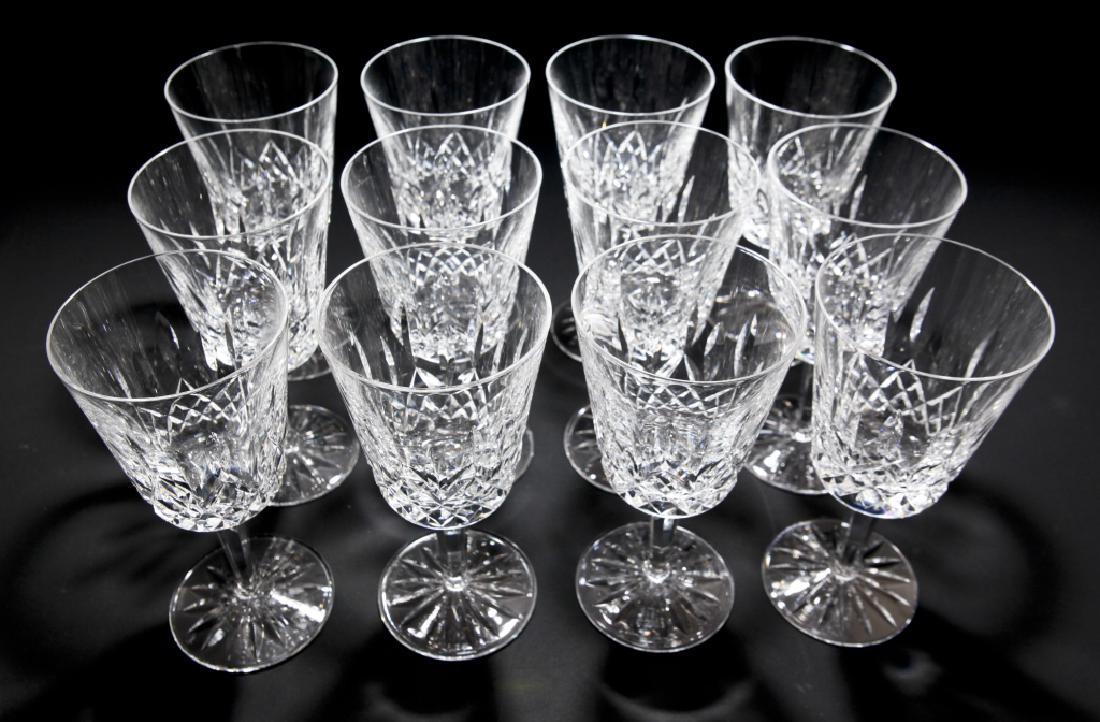 Set of 12 Waterford Lismore Water Goblets (1 of 5)