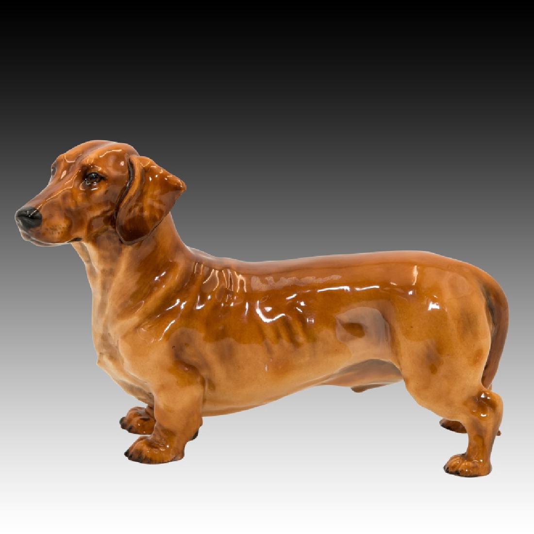 Royal Doulton Dachshund Standing Dog HN1139