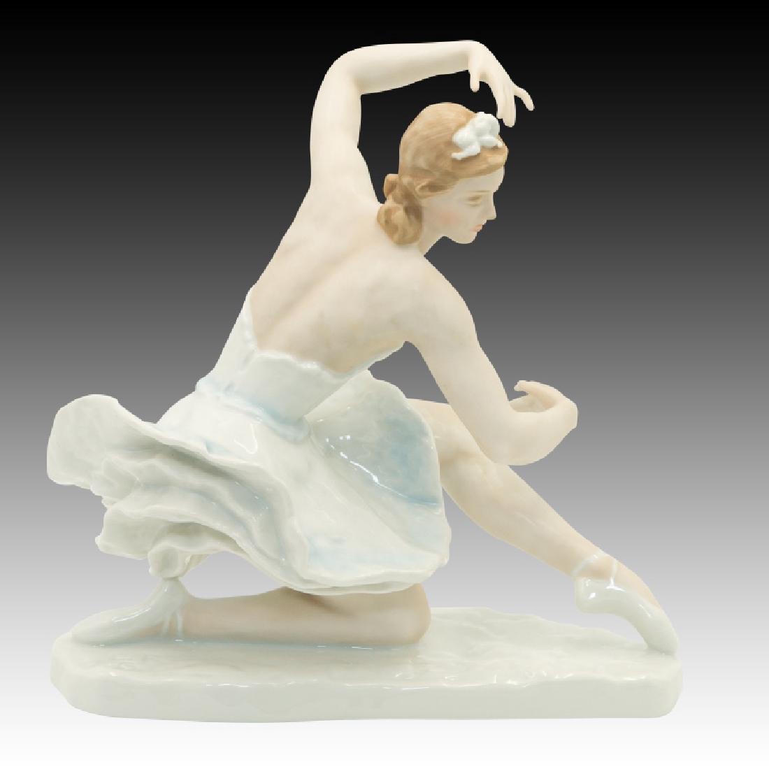 Rosenthal Ballerina Figure Kneeling with Hands Up (1 of 6)
