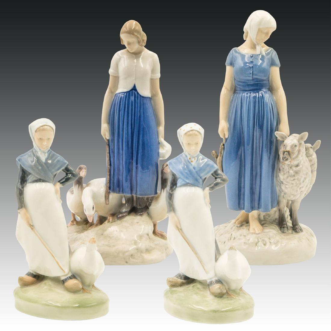 Group 4 Figures Bing & Grondahl, Royal Copenhagen (1 of 20)