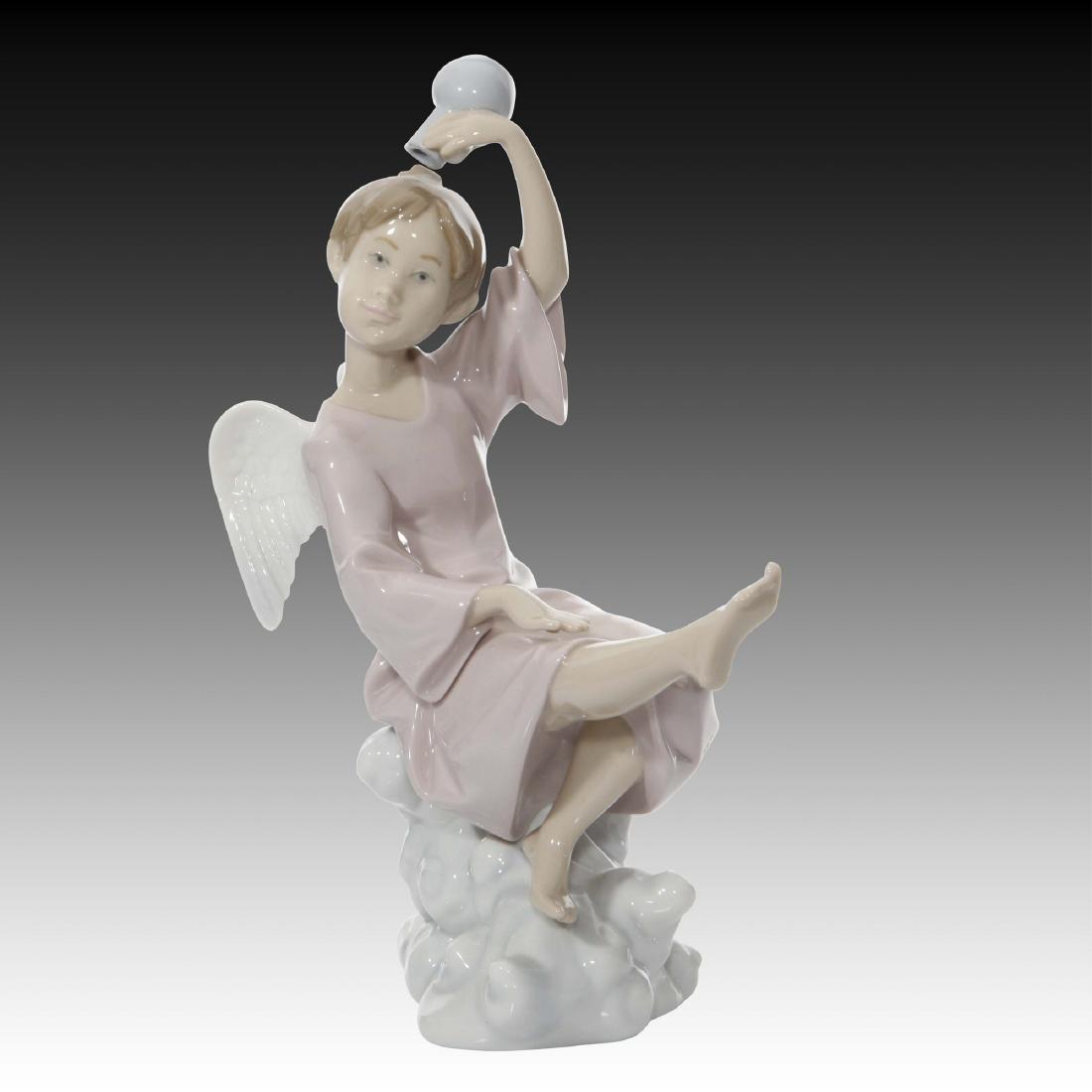 Lladro Summer Angel Figurine 6148 Retired 1997 (1 of 3)