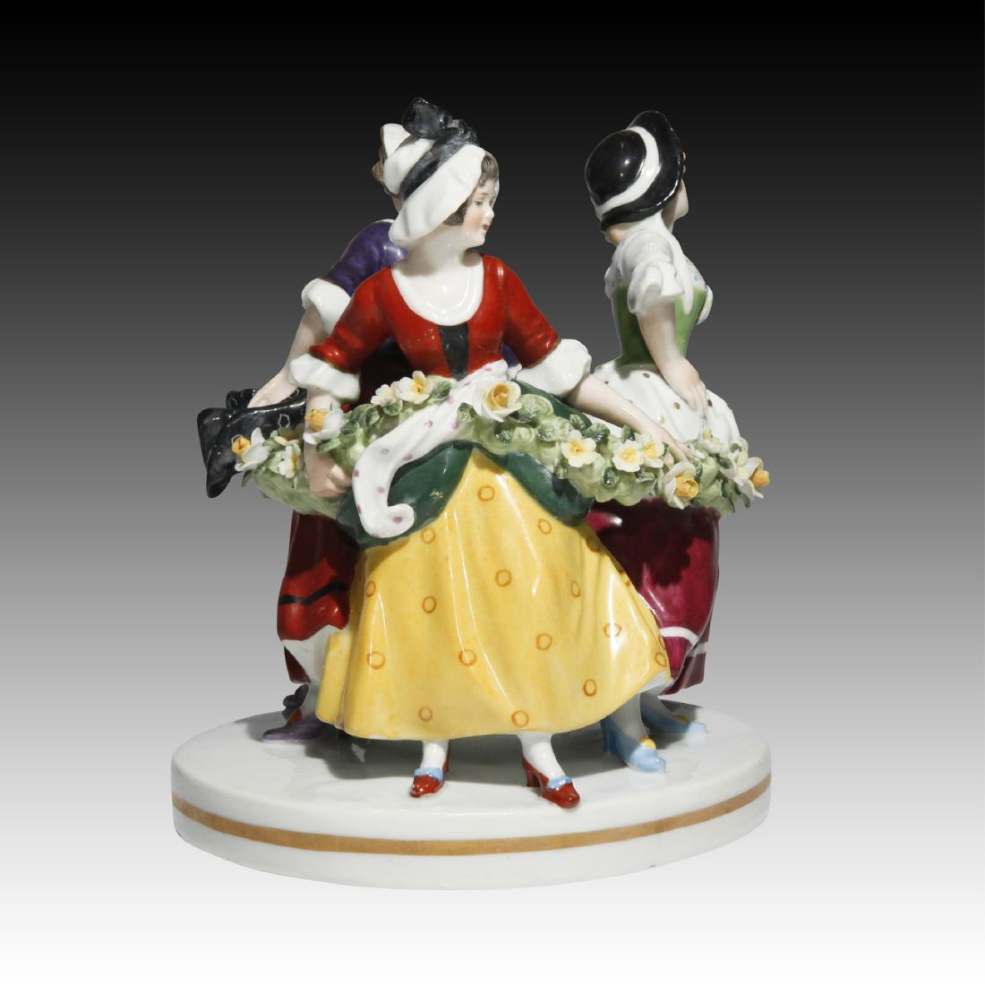 Hochst Germany Porcelain Group Figurine (1 of 3)