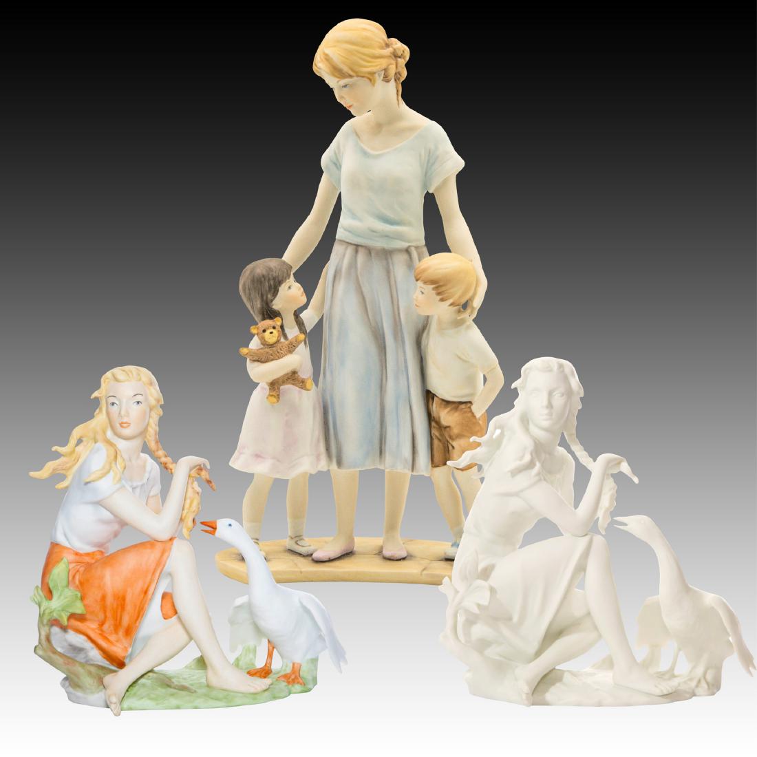 Group of 3 Kaiser German Porcelain Female Figurines (1 of 14)