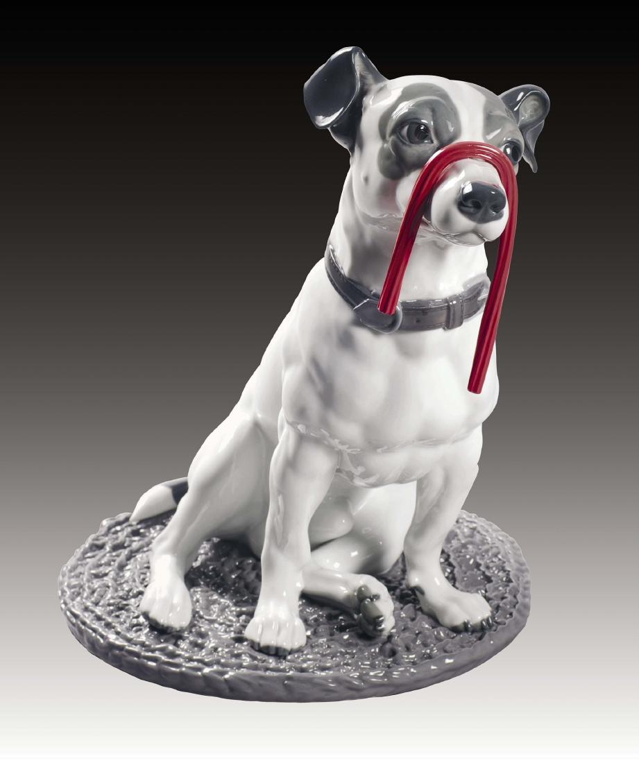 Lladro Jack Russell with Licorice Figurine 9192 (1 of 4)