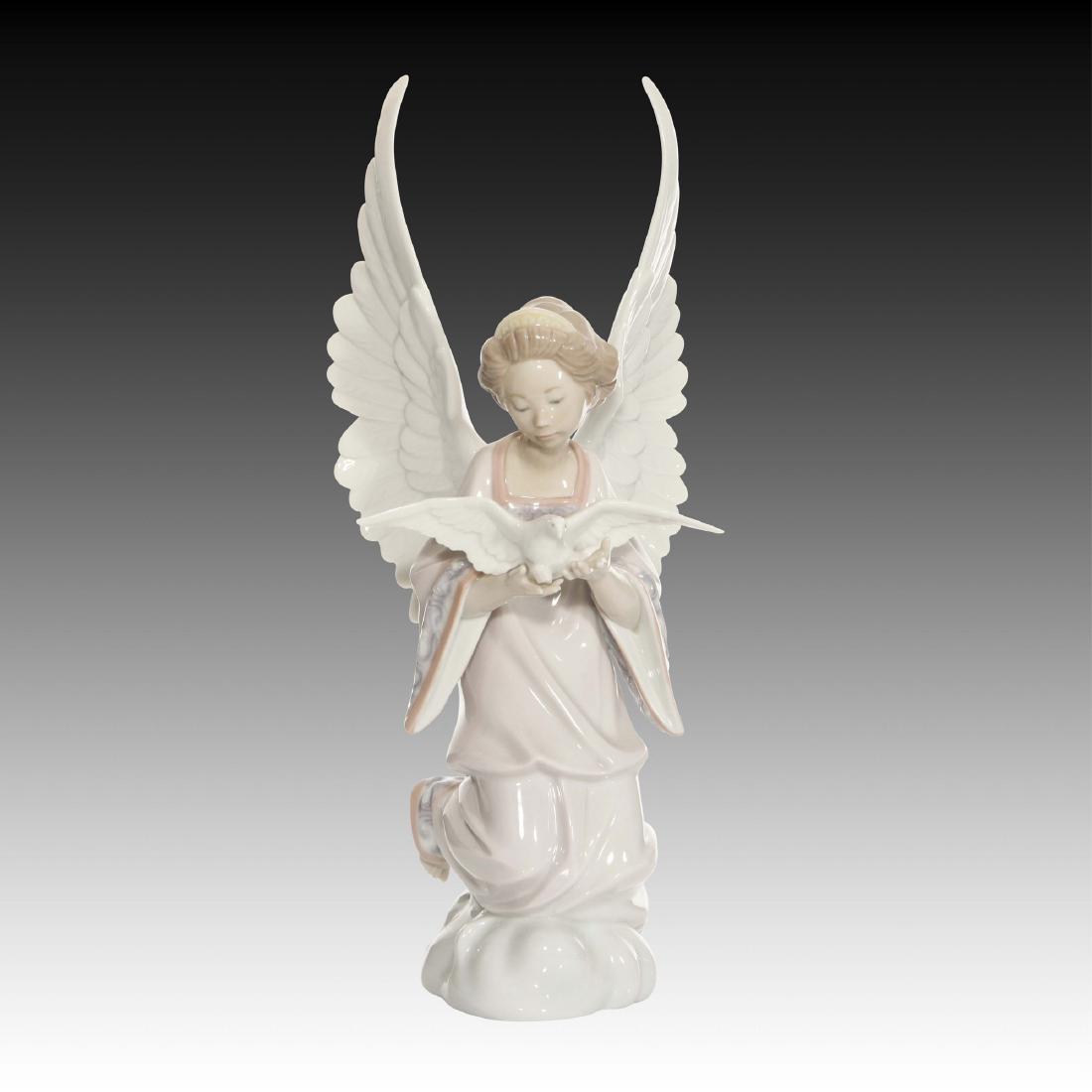 Lladro Angel of Peace Figurine 6131 Retired 2002 (1 of 3)