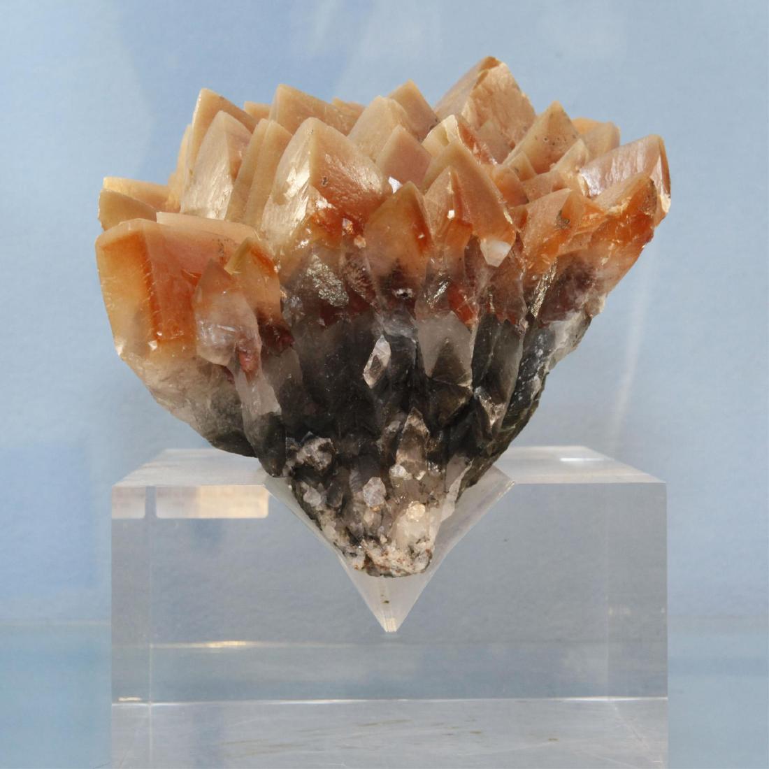 Red Quartz Cave Crystal Cluster Specimen on Base (1 of 6)