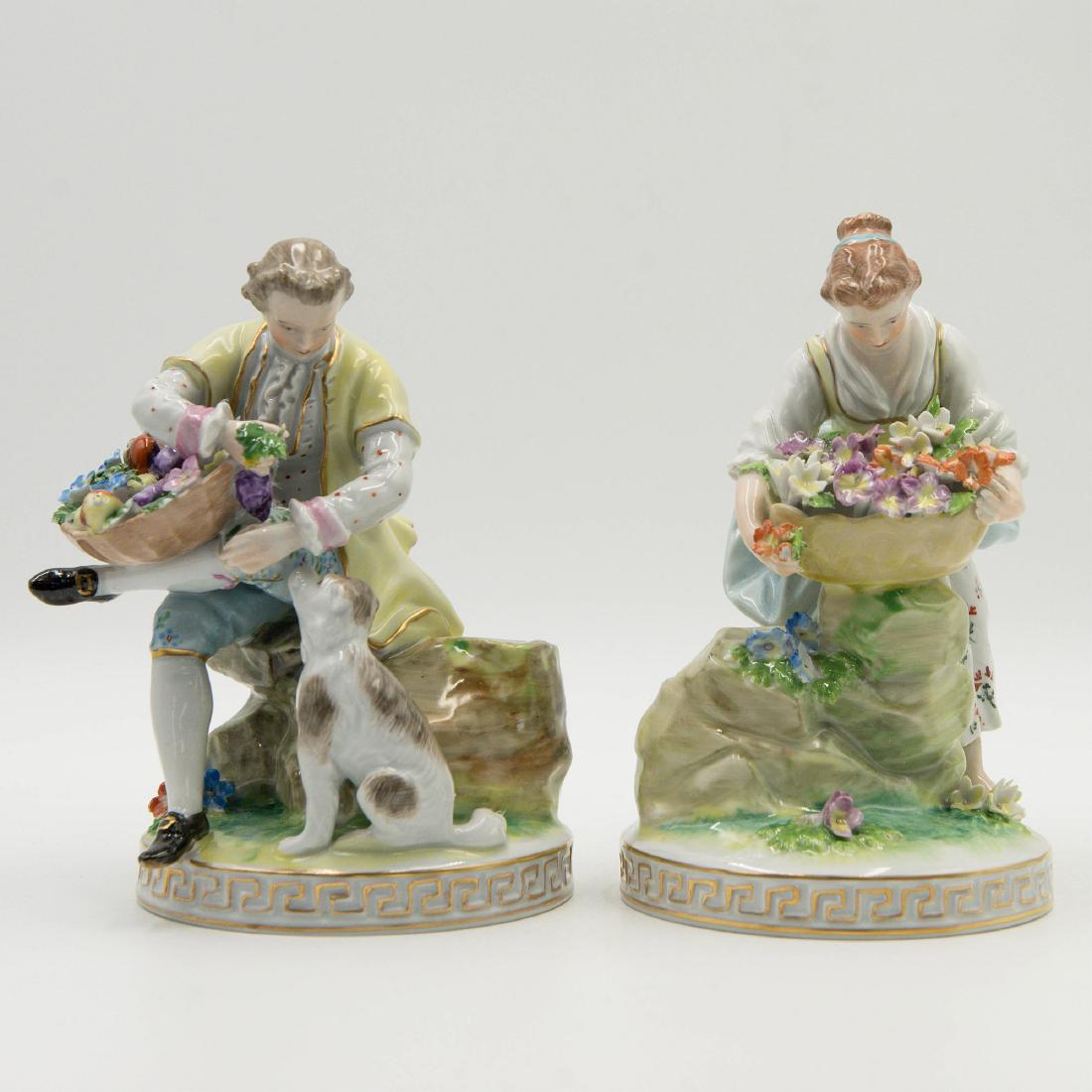 Carl Thieme Dresden Porcelain Group Figurine (1 of 4)