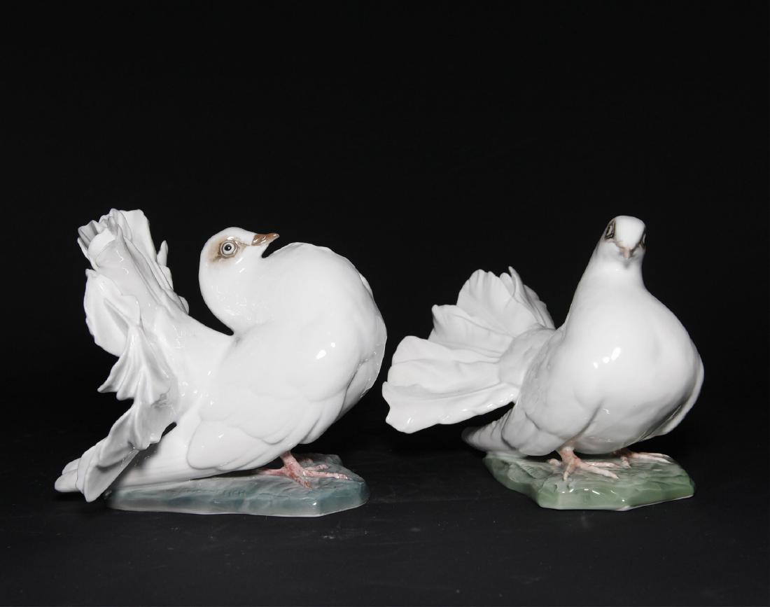 Rosenthal Pair of Doves Porcelain Group Figurine (1 of 4)