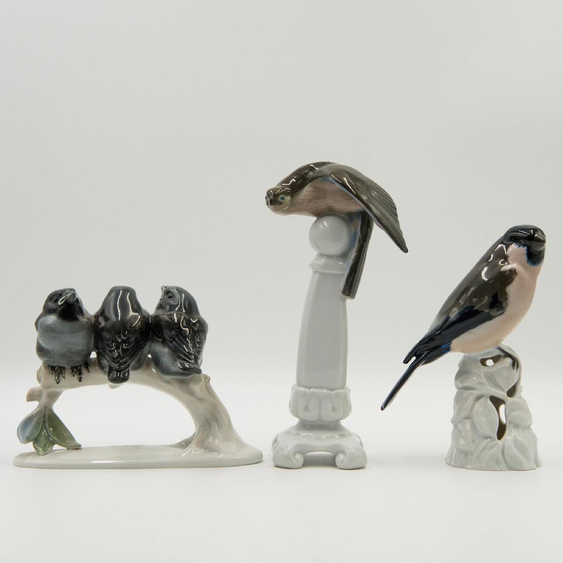 Group of 3 Rosenthal Porcelain Birds Figurines (1 of 9)