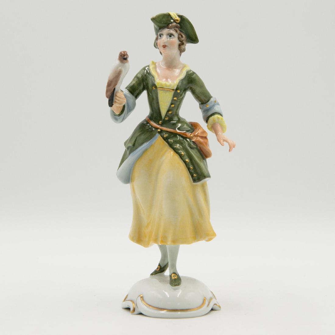 Rosenthal Porcelain Figurine Lady Falconer (1 of 3)