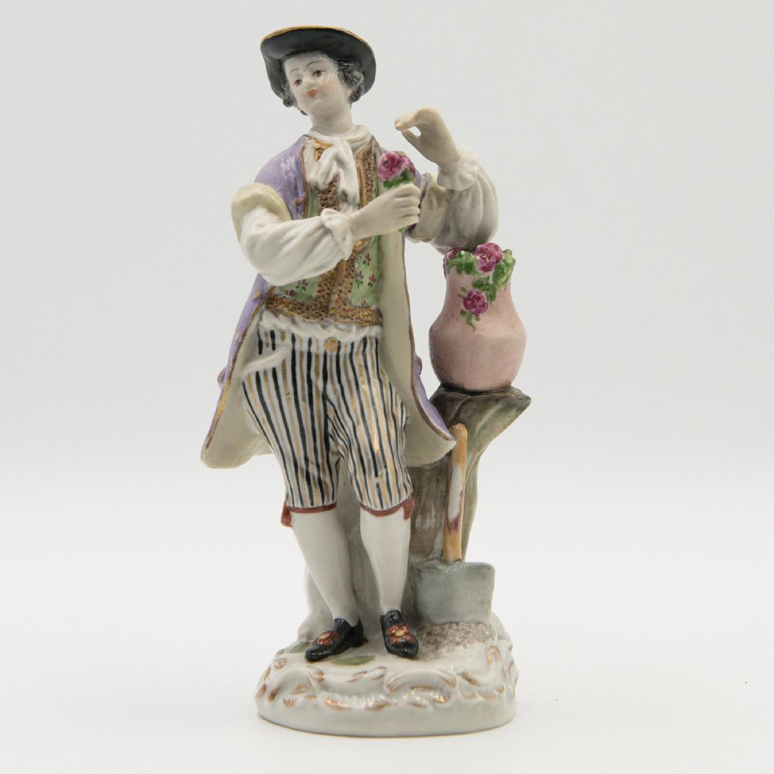 Meissen Porcelain Group Figurine Colonial Man (1 of 4)