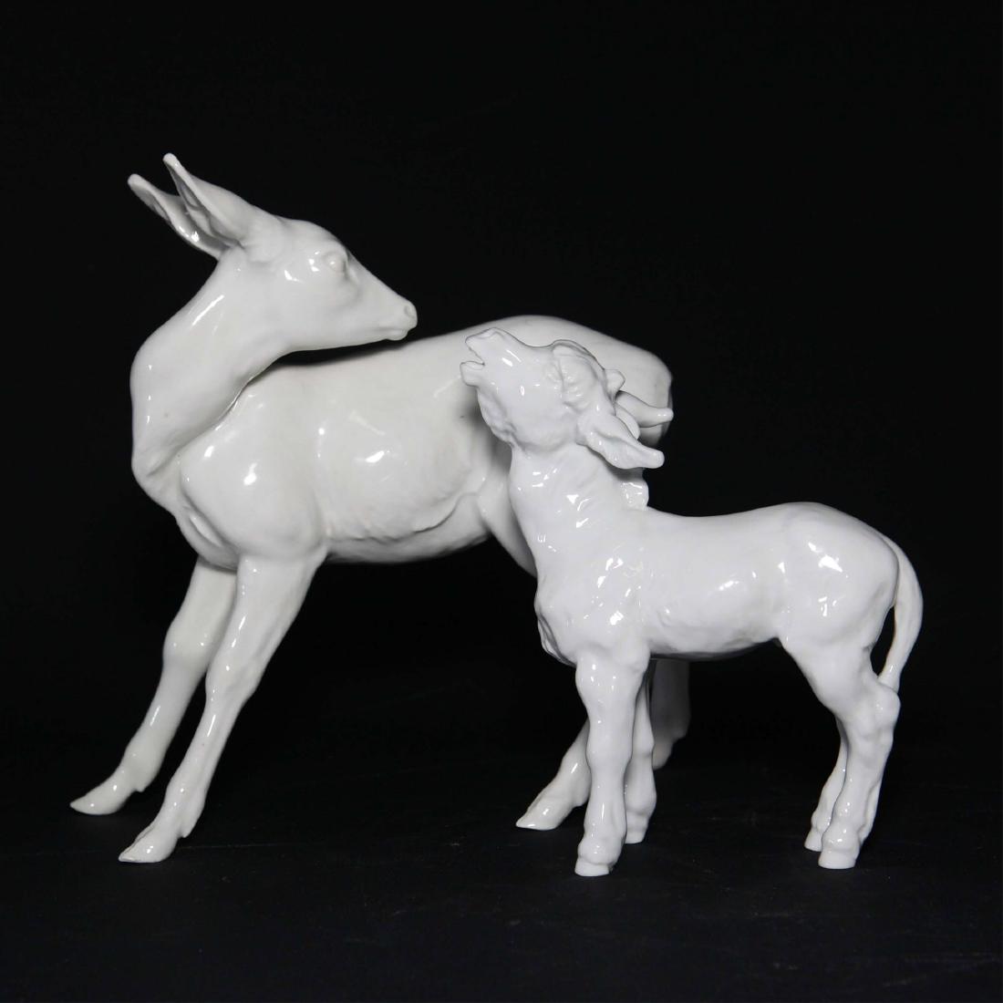 Group of 2 Meissen Animal Figurines (1 of 8)