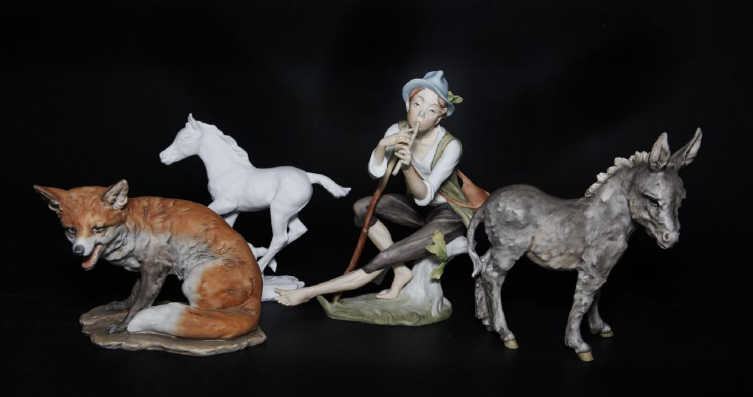 Group of 4 Kaiser Bisque Porcelain Figurines (1 of 6)