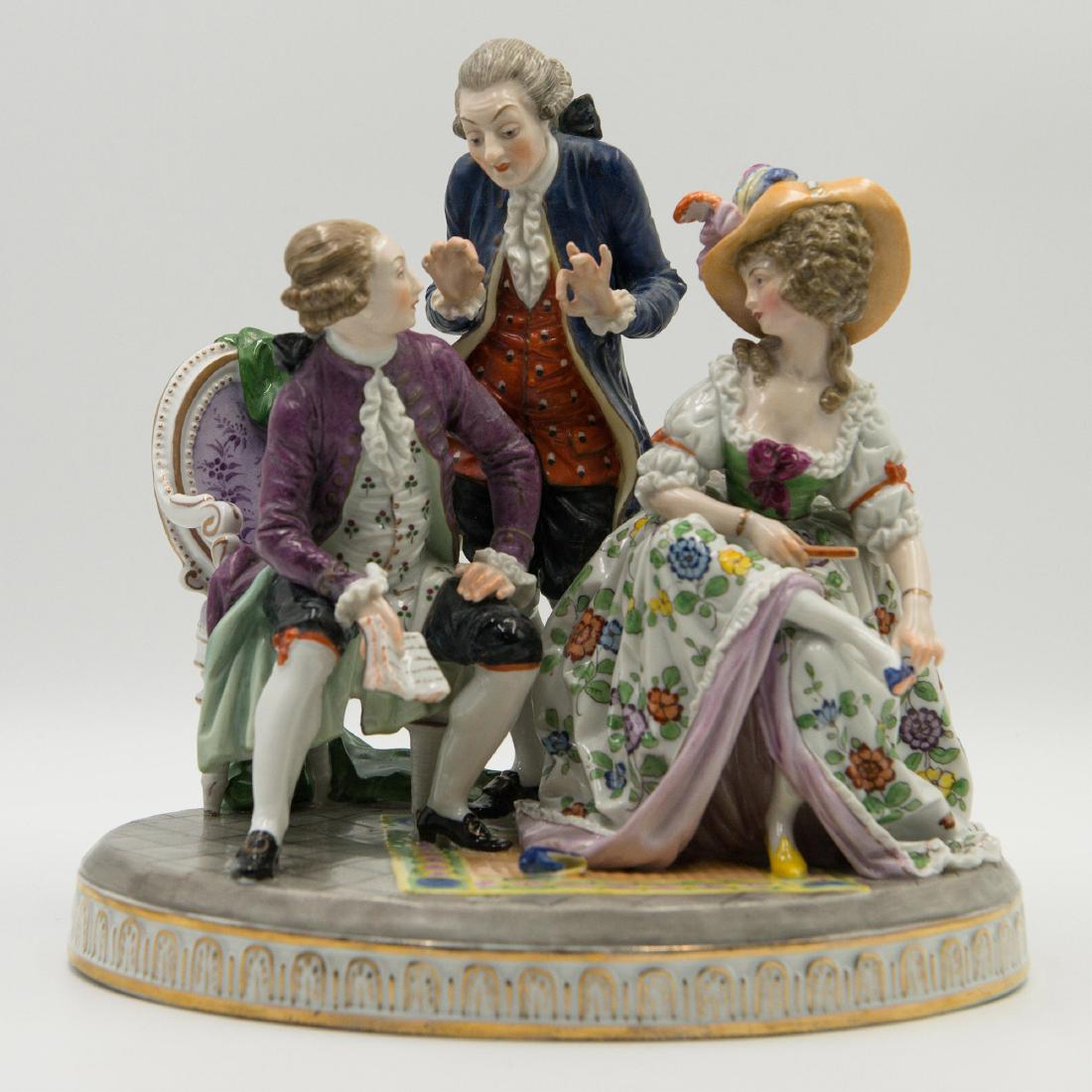 Royal Vienna Porcelain Group Figurine (1 of 6)