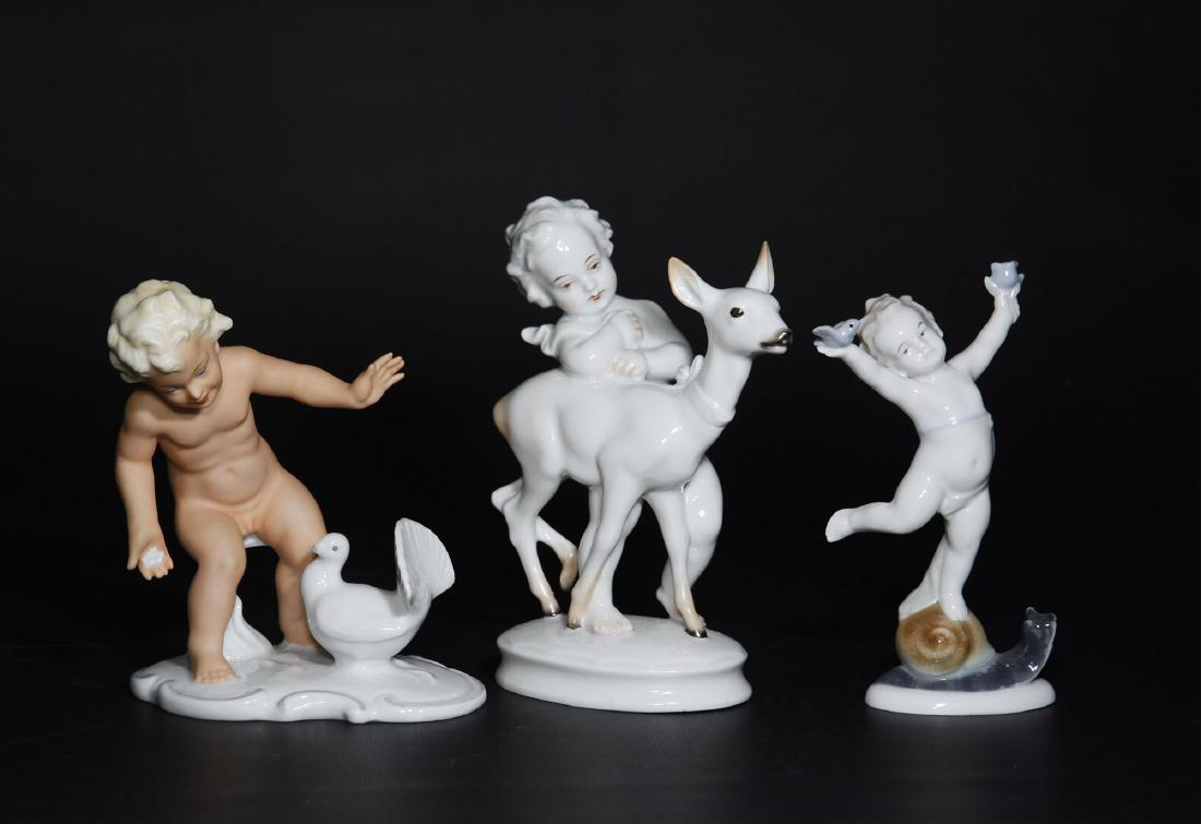 Group of 3 German Rosenthal Schaubach Figurines (1 of 6)