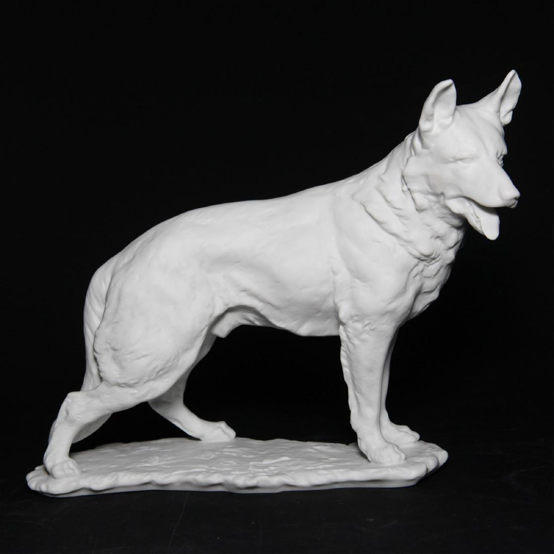 Kaiser German Shepherd Dog Bisque Figurine (1 of 4)