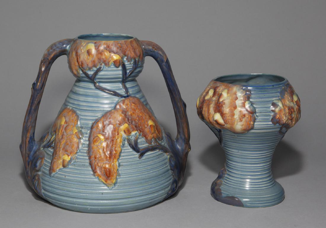 Pair of Carlton Ware England Pottery Vases (1 of 3)