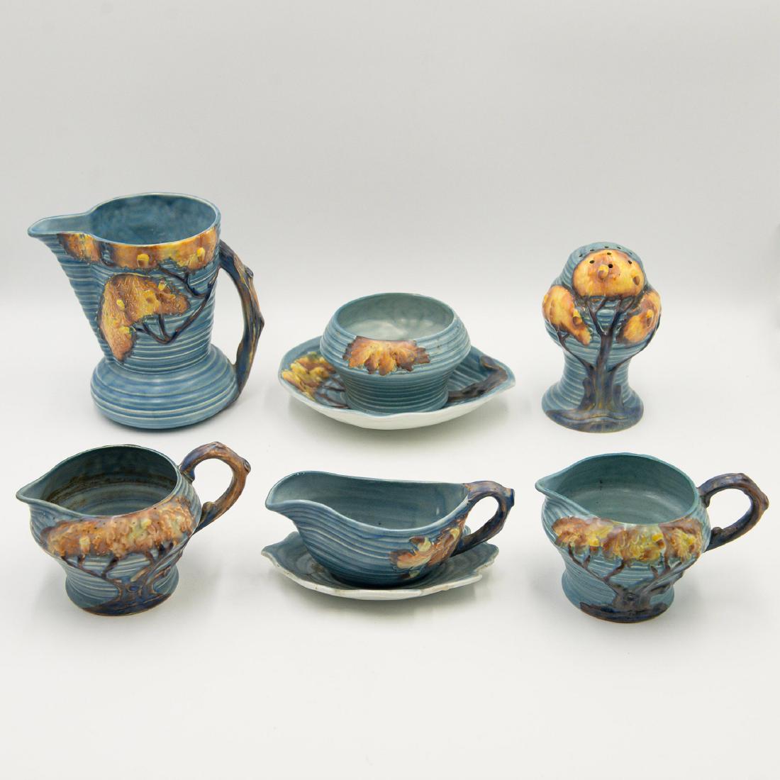 8 pc Set Carlton Ware England Pottery Dishes (1 of 4)