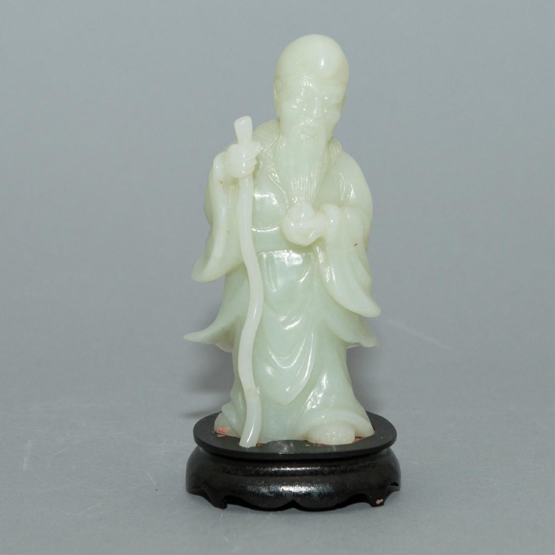 Carved Jade Feng Shui Immortal Statue (1 of 7)