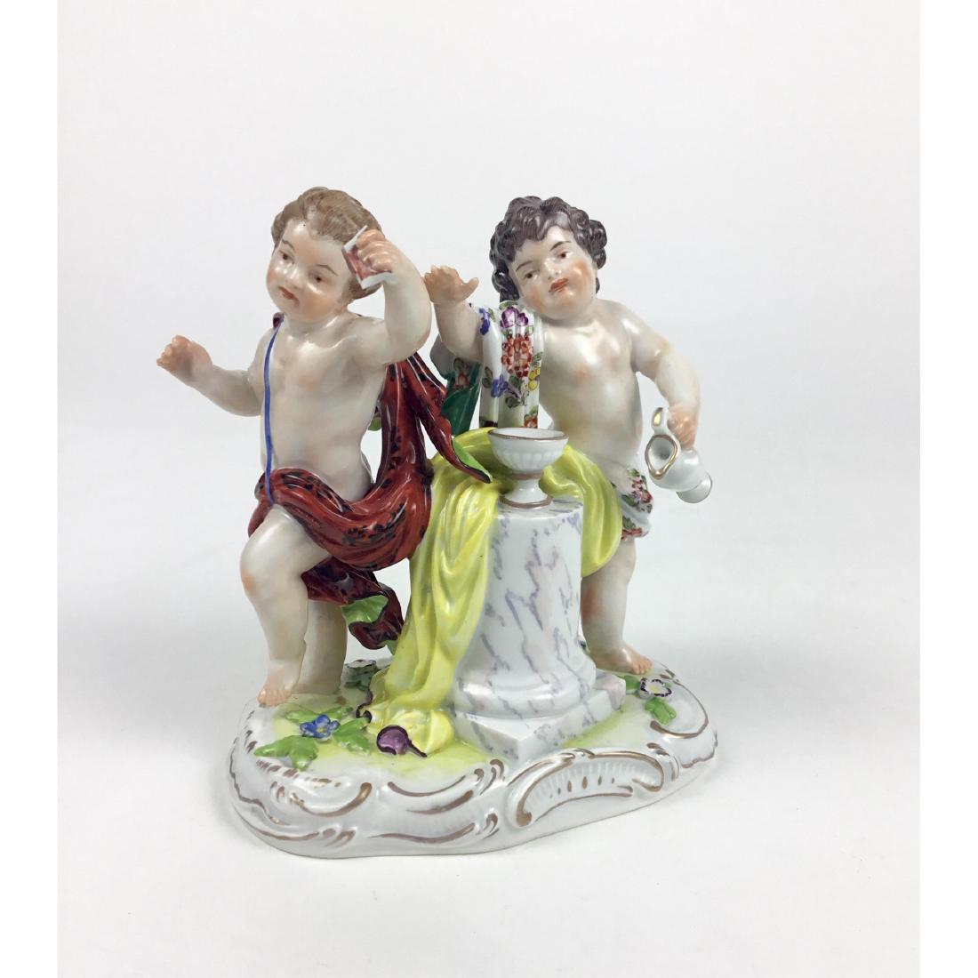 Meissen Cherubs Puti Figural Group (1 of 7)