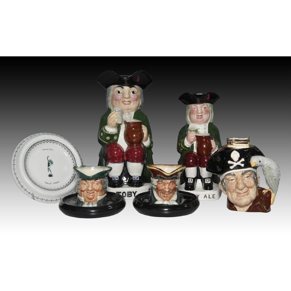 Group of Six pieces incl Four Royal Doulton Pieces (1 of 10)