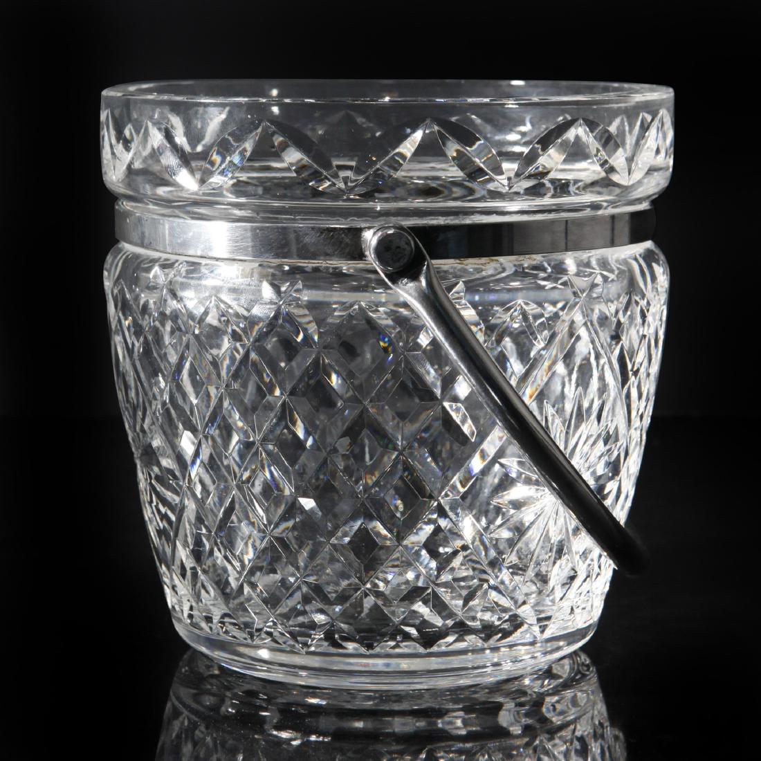 WATERFORD CRYSTAL GIFTWARE HANDLED ICE BUCKET (1 of 5)