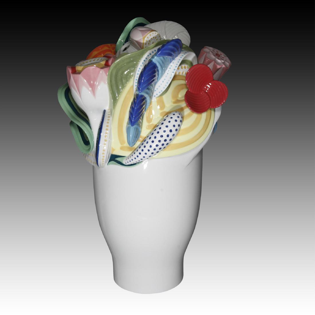 LLADRO NATUROFANTASTIC LARGE MULTICOLOR VASE (1 of 4)