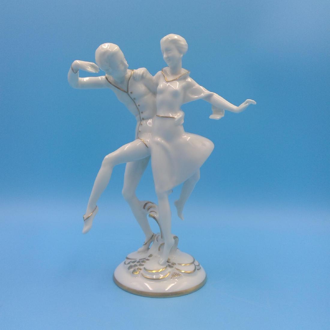 HUTSCHENREUTHER GERMAN PORCELAIN FIGURINE DANCERS (1 of 5)