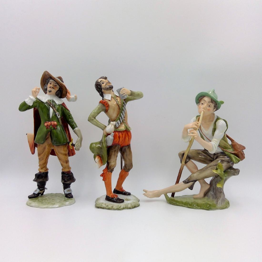GROUP OF 3 KAISER GERMAN PORCELAIN FIGURINES (1 of 8)