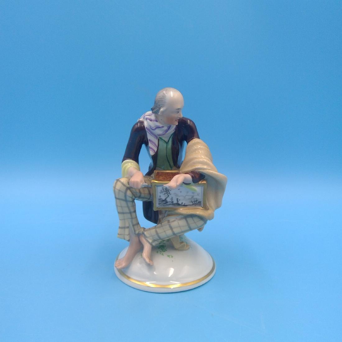 AUGARTEN WIEN PORCELAIN FIGURINE MUSICIAN (1 of 8)