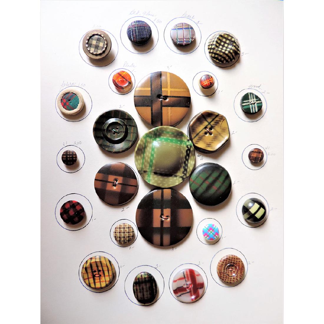 4 CARDS OF CELLULOIDS AND PLASTICS (1 of 4)