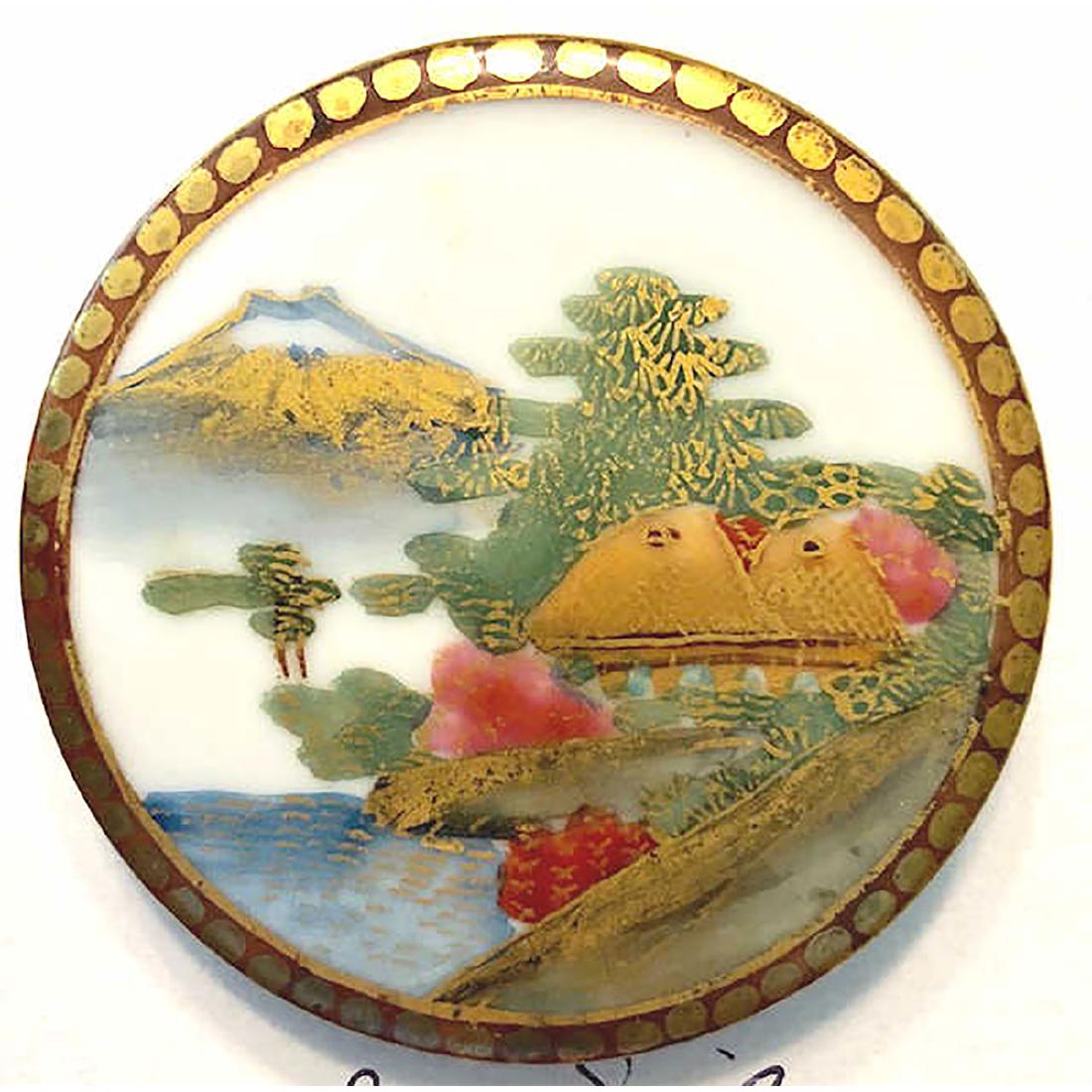 2 M/EX. LG KUTANI PORCELAIN BUTTONS (1 of 2)