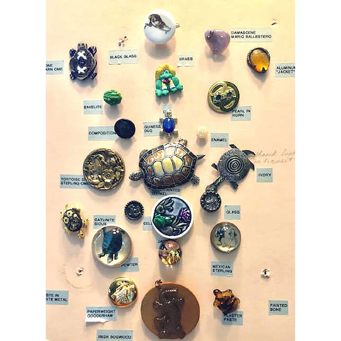 23 S/M/L FROG, TURTLE, SNAKE, LIZARD BUTTONS (1 of 2)