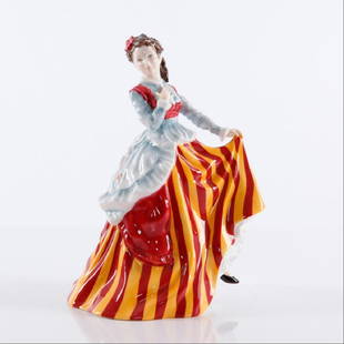 ROYAL DOULTON MARIE SISLEY HN3475 FIGURINE: A Royal Doulton figurine, commissioned by Lawleys on Post and designed by Valerie Annand, produced in a limited edition of 7,500 pieces. It was based on a famous 1868 oil on canvas portrait by Pierre