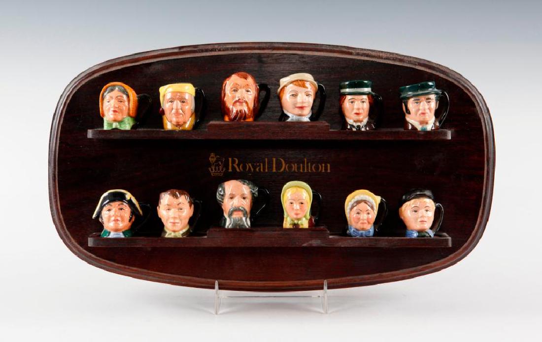 ROYAL DOULTON CHARLES DICKENS TINY JUGS COMMEMORATIVE (1 of 3)