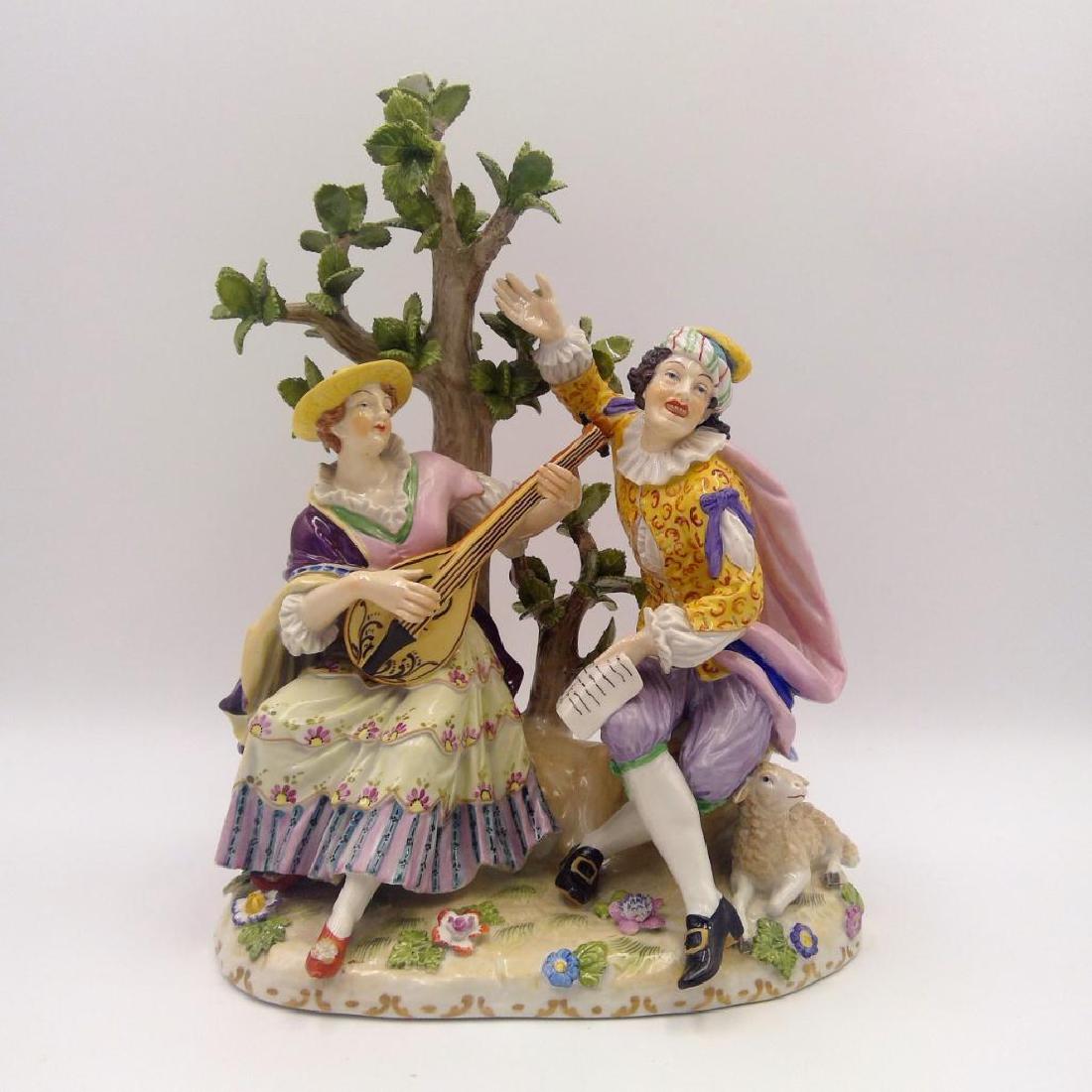 ROYAL VIENNA AUSTRIAN PORCELAIN GROUP FIGURINE (1 of 7)