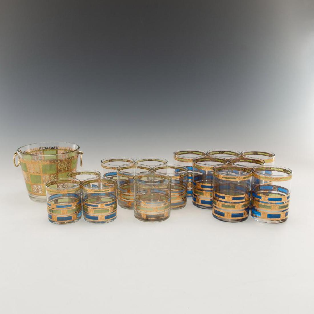 MIXED HIGHBALL AND ROCKS DRINK SET WITH ICE BUCKET (1 of 6)