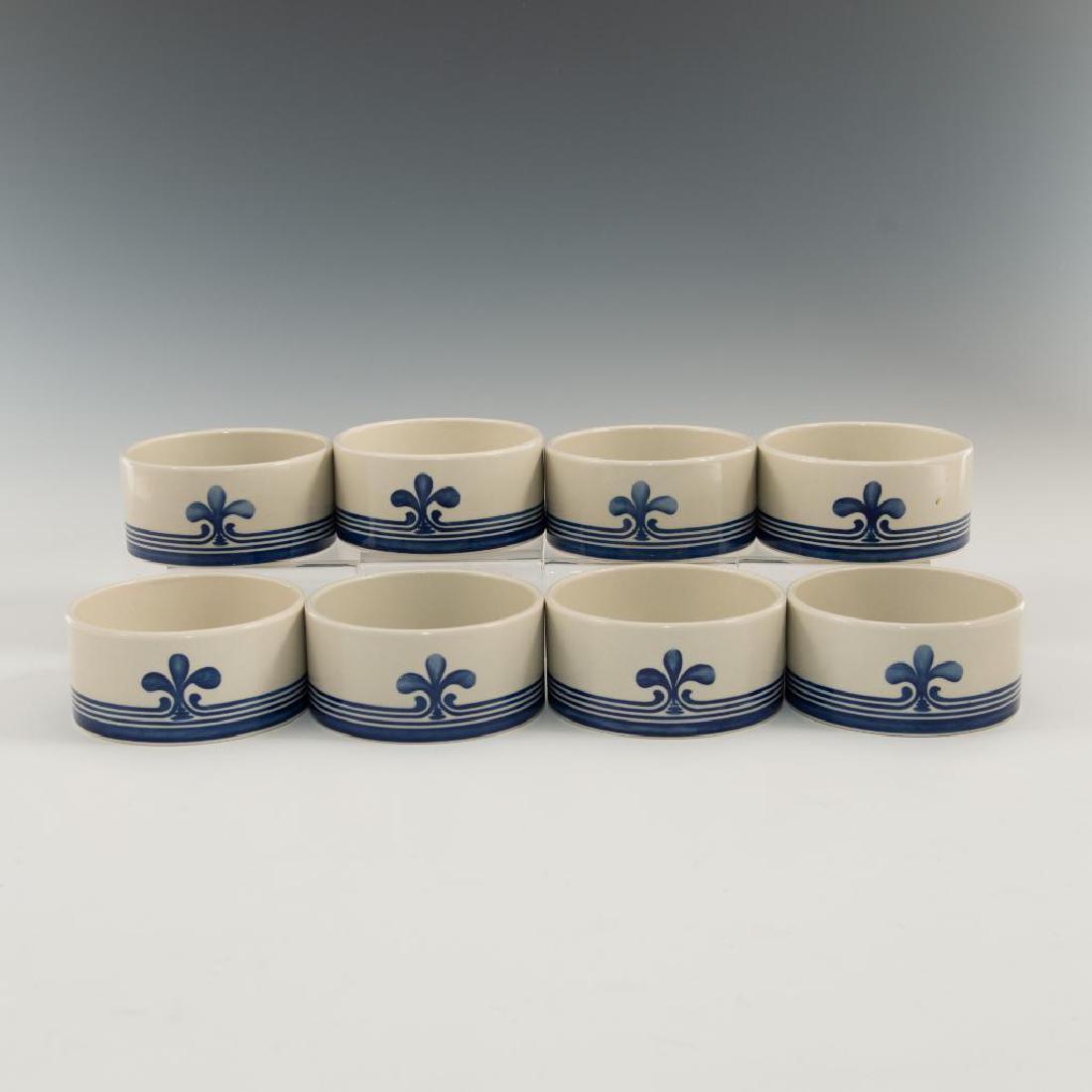 SIENNA BLUE ROSENTHAL STUDIO-LINIE 8 CHINA SOUP BOWLS (1 of 4)